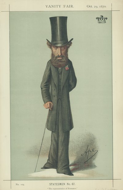 Lord Lytton da Carlo Pellegrini