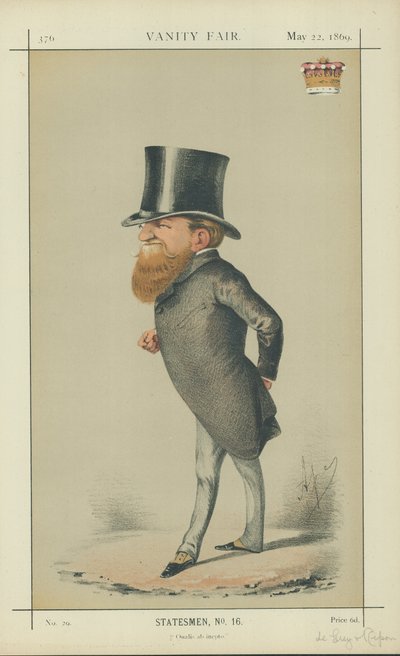 Lord de Grey e Ripon da Carlo Pellegrini