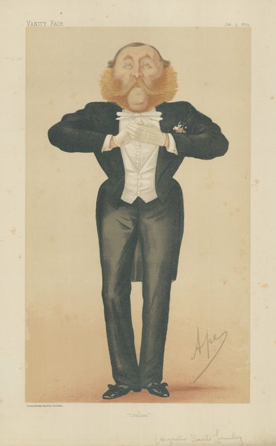 Mr Augustus Savile Lumley da Carlo Pellegrini