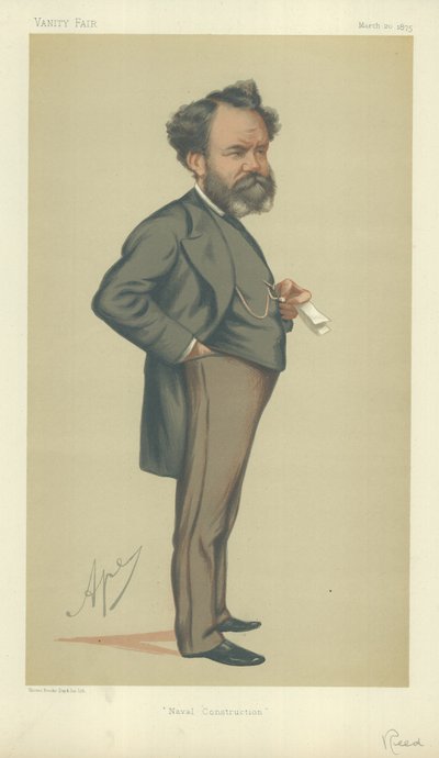 Mr Edward James Reed da Carlo Pellegrini