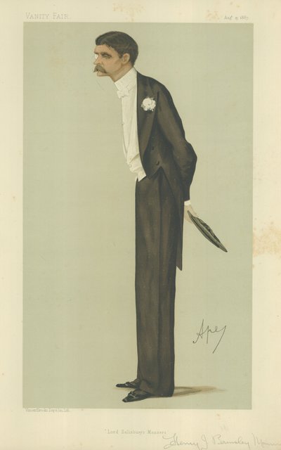 Mr Henry John Brinsley Manners da Carlo Pellegrini