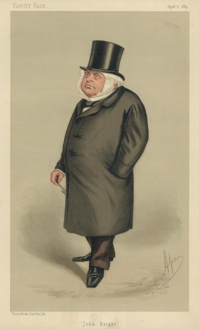 Mr John Bright da Carlo Pellegrini