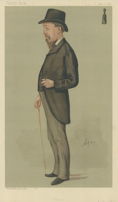 Mr Joseph Henry Blackburne da Carlo Pellegrini