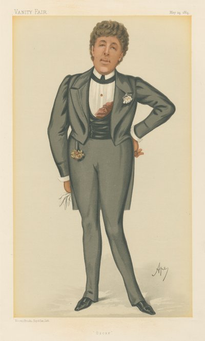 Oscar, Oscar Wilde (serie Vanity Fair) da Carlo Pellegrini