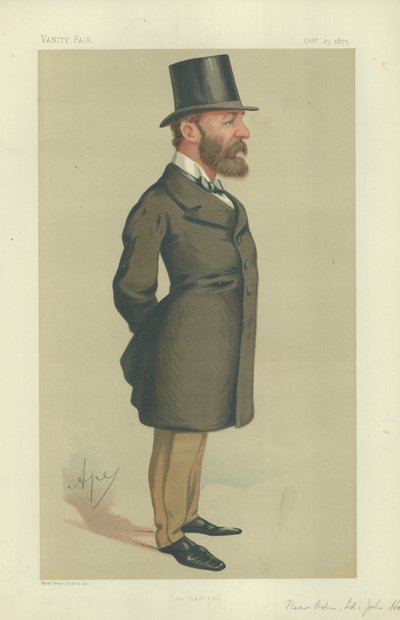 Retroammiraglio Lord John Hay da Carlo Pellegrini