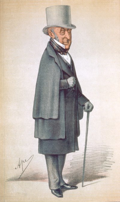 Roderick Impey Murchison, geologo scozzese, 1870 da Carlo Pellegrini