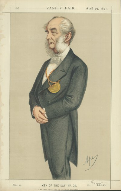 Sir Francis Grant da Carlo Pellegrini