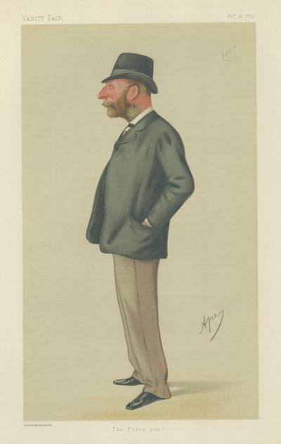 Sir Percy Florence Shelley da Carlo Pellegrini