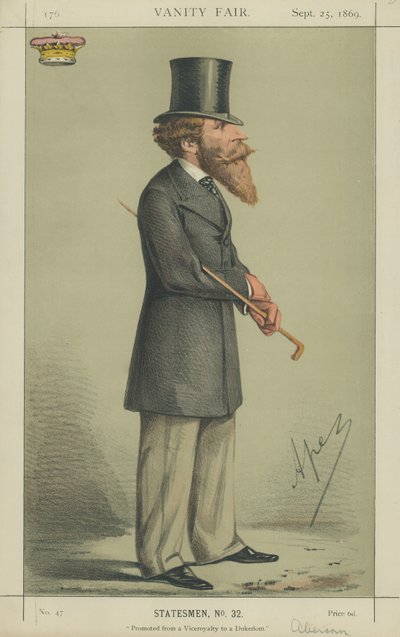 Il duca di Abercorn da Carlo Pellegrini