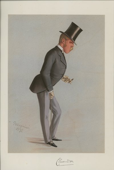 Il Conte di Clarendon da Carlo Pellegrini