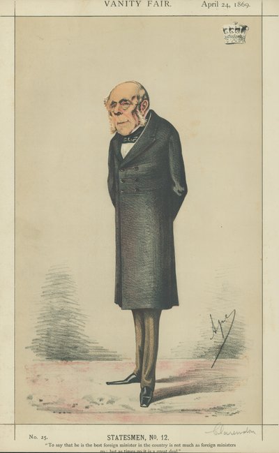 Il conte di Clarendon da Carlo Pellegrini