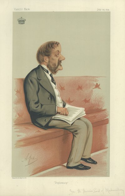 Il Conte di Malmsbury da Carlo Pellegrini