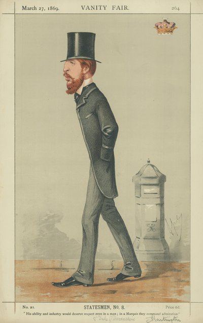 Il Marchese di Hartington da Carlo Pellegrini