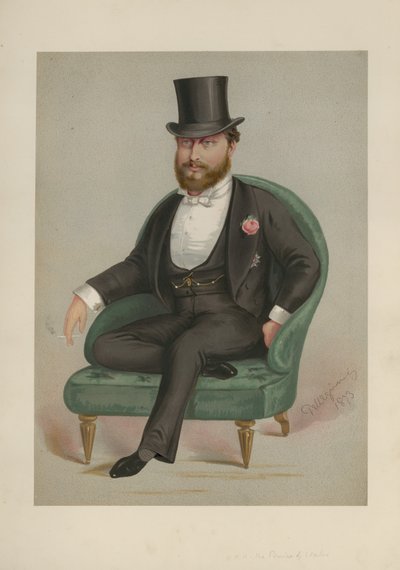 Il Principe di Galles da Carlo Pellegrini