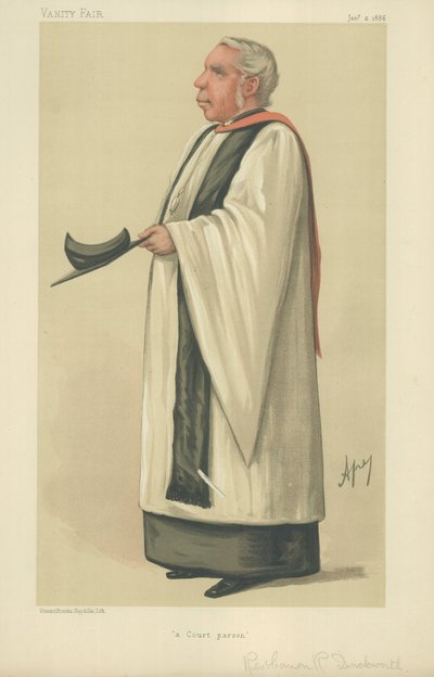 Il Reverendo Canonico Robinson Duckworth da Carlo Pellegrini