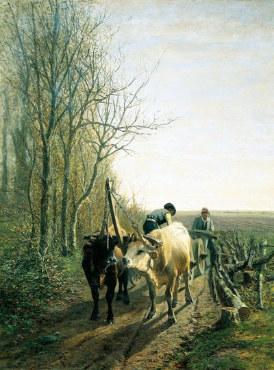 Tassa anticipata (buoi attaccati al carro) da Carlo Pittara