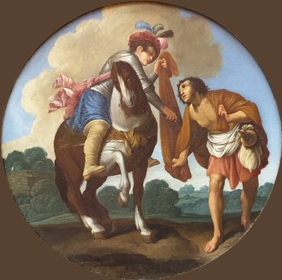 Tedesco: Der Heilige Martin und der Bettler San Martino e il mendicante da Carlo Saraceni