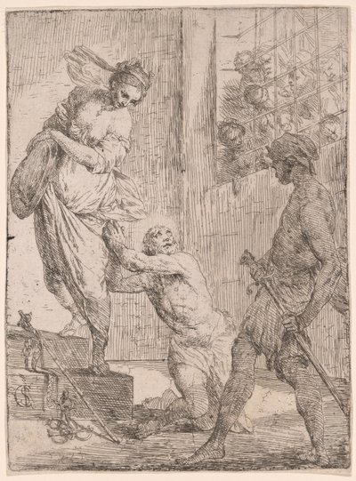 Il martirio di San Giovanni Battista da Carlo Saraceni