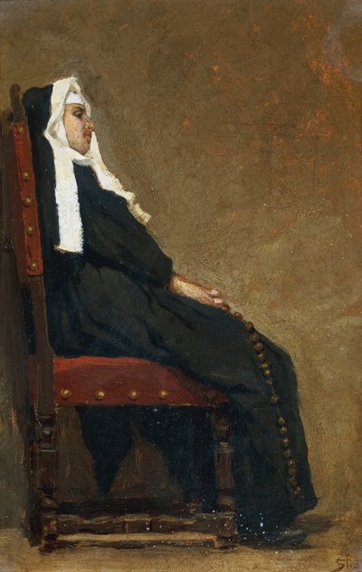 Suora, di Carlo Stragliati (1869-1925) da Carlo Stragliati