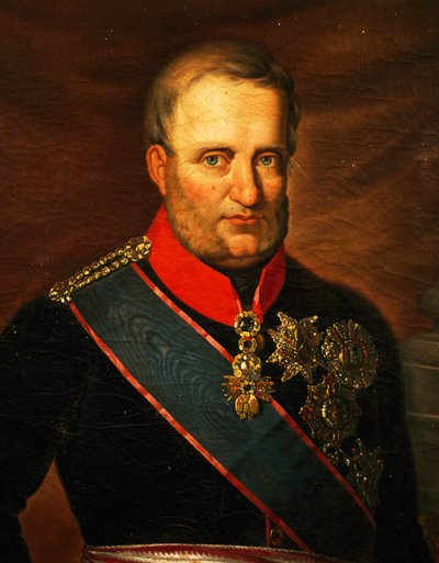 Ritratto di Francesco I delle Due Sicilie da Carlo de Falco