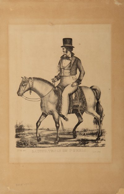 Gaucho, traje de pueblo - Carlos Morel da Carlos Morel