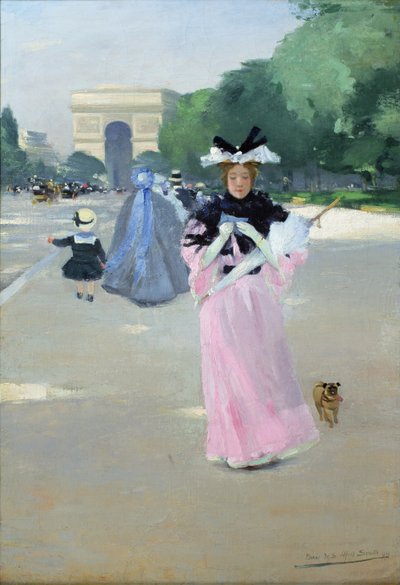 Avenue de Bois de Boulogne da Carlton Alfred Smith