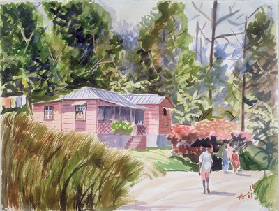Una casa tropicale, 1987 da Carlton Murrell