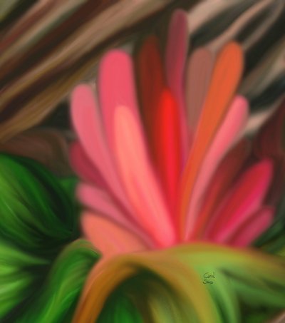 Fiore astratto da Carol Sousa Cuello