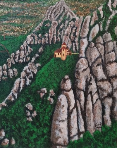 Santa Cova di Montserrat da Carol Sousa Cuello