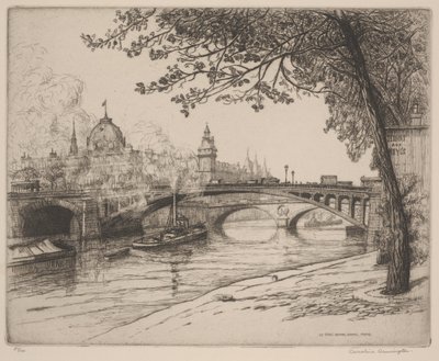 Le Pont Notre Dame, Parigi da Caroline Armington