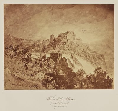 Cascate del Reno. (a Schafhausen.) di Turner. da Caroline Bertolacci