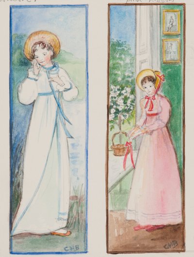 Elizabeth Bennet ed Emma Woodhouse da Caroline Hervey Bathurst
