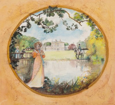 Mr Darcy si avvicina, 2008 da Caroline Hervey Bathurst