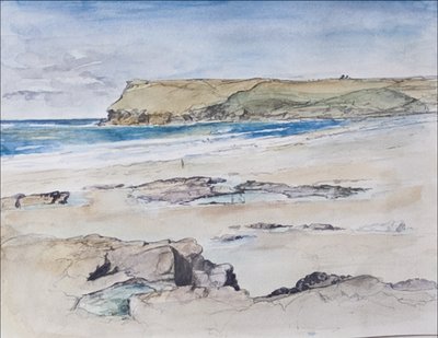 Polzeath e Pentire Head, 2007 da Caroline Hervey Bathurst