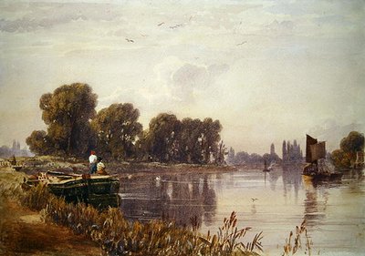 Vista del Tamigi da Caroline Lucy Scott