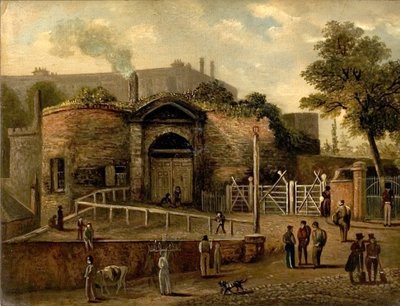 Vista del Castello Gateway, Nottingham da Caroline Mary Price