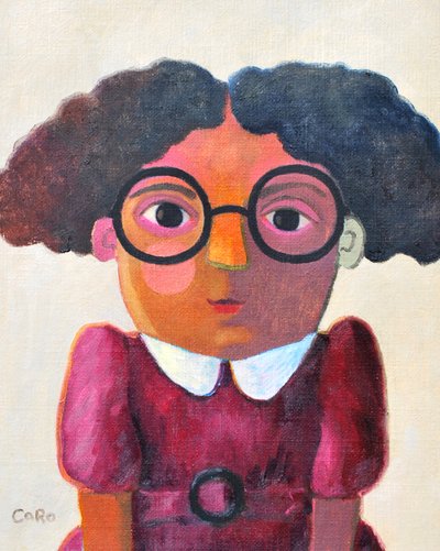 Ragazza stravagante con gli occhiali da Caroline Roberts