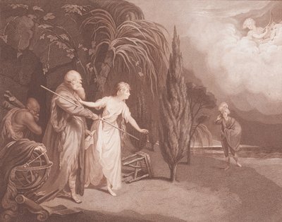 Miranda, La tempesta di Shakespeare, Atto 1, Scena 2 da Caroline Watson