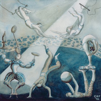 Scena circense I, 1994 da Carolyn Hubbard Ford