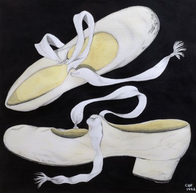 Vecchie scarpe da tip tap, 1992 da Carolyn Hubbard Ford