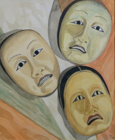 Maschere orientali da Carolyn Hubbard Ford
