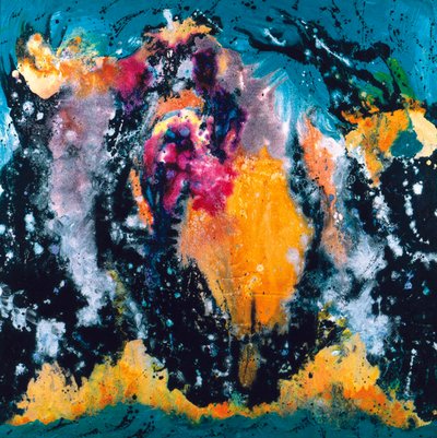 Mountain Impromptu, 2006 (tecnica mista su tela) da Carolyn Mary Kleefeld