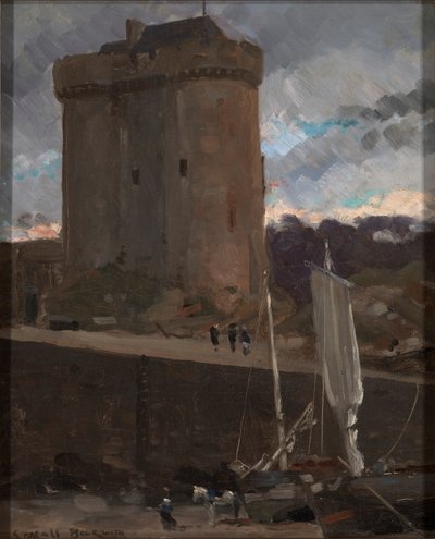 La Tour de Solidor a St. Severin, Normandia da Carroll Beckwith
