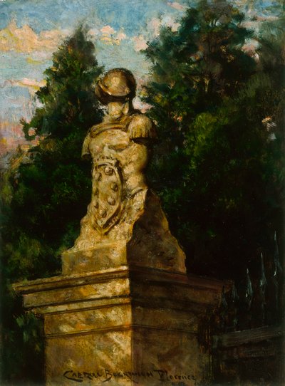 Modigliani Gate Post da Carroll Beckwith