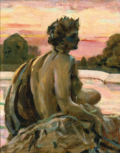 Una delle figure al Parterre d