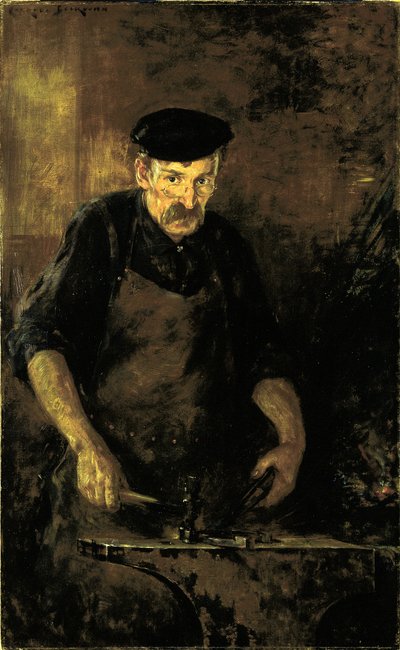 Il fabbro da Carroll Beckwith