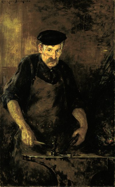 Il fabbro, 1909 da Carroll Beckwith