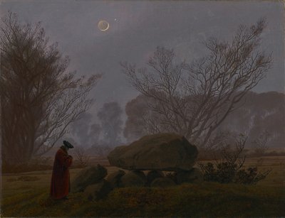 Una passeggiata al tramonto da Caspar David Friedrich