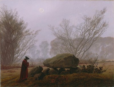 Passeggiata al crepuscolo da Caspar David Friedrich