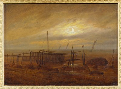 Am Meeresstrand - Au bord de la mer ... da Caspar David Friedrich